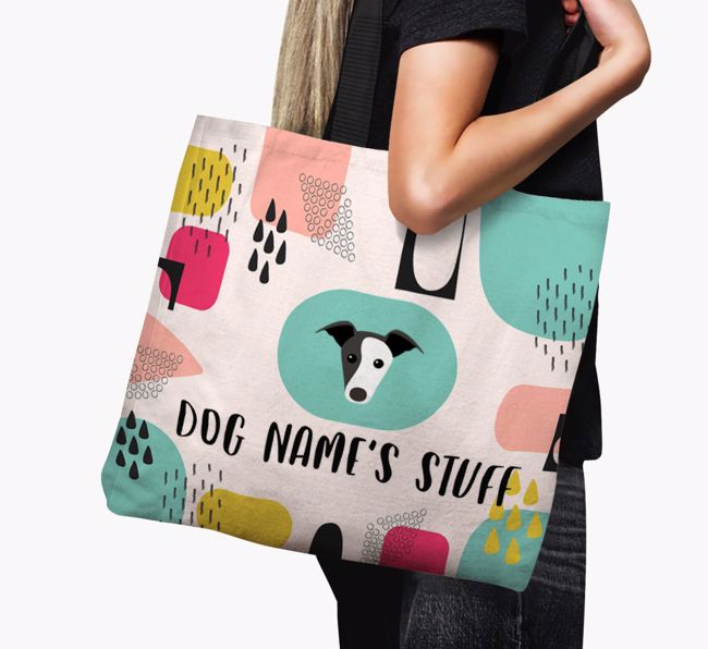 Personalised {dogsName} 'Stuff' Canvas Bag